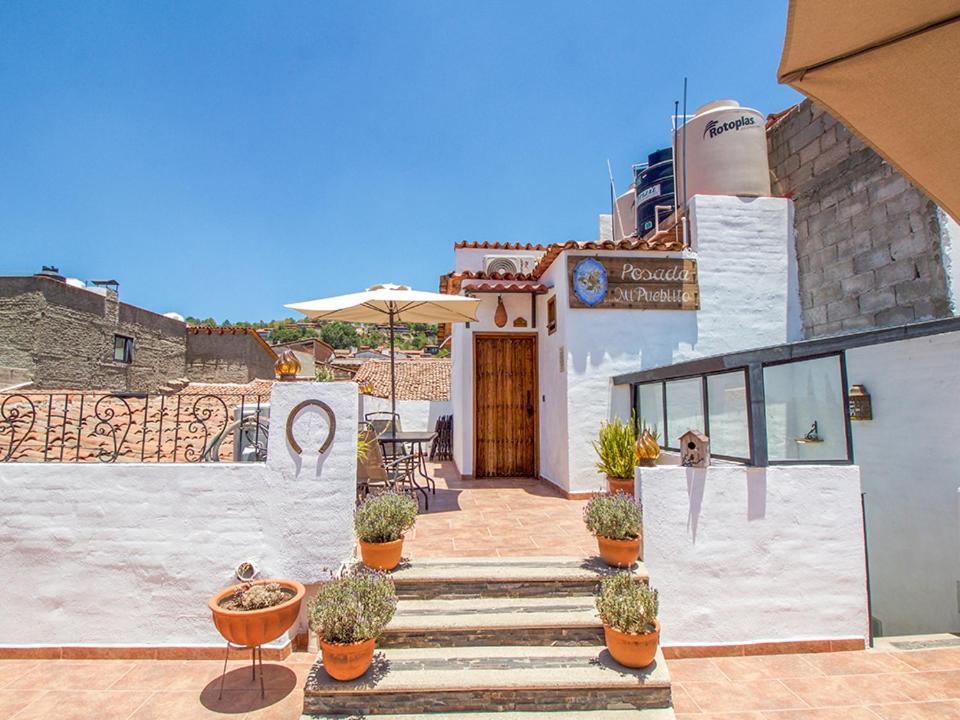 Hotel Mi Pueblito Tapalpa Bagian luar foto