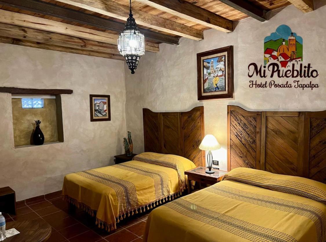 Hotel Mi Pueblito Tapalpa Bagian luar foto