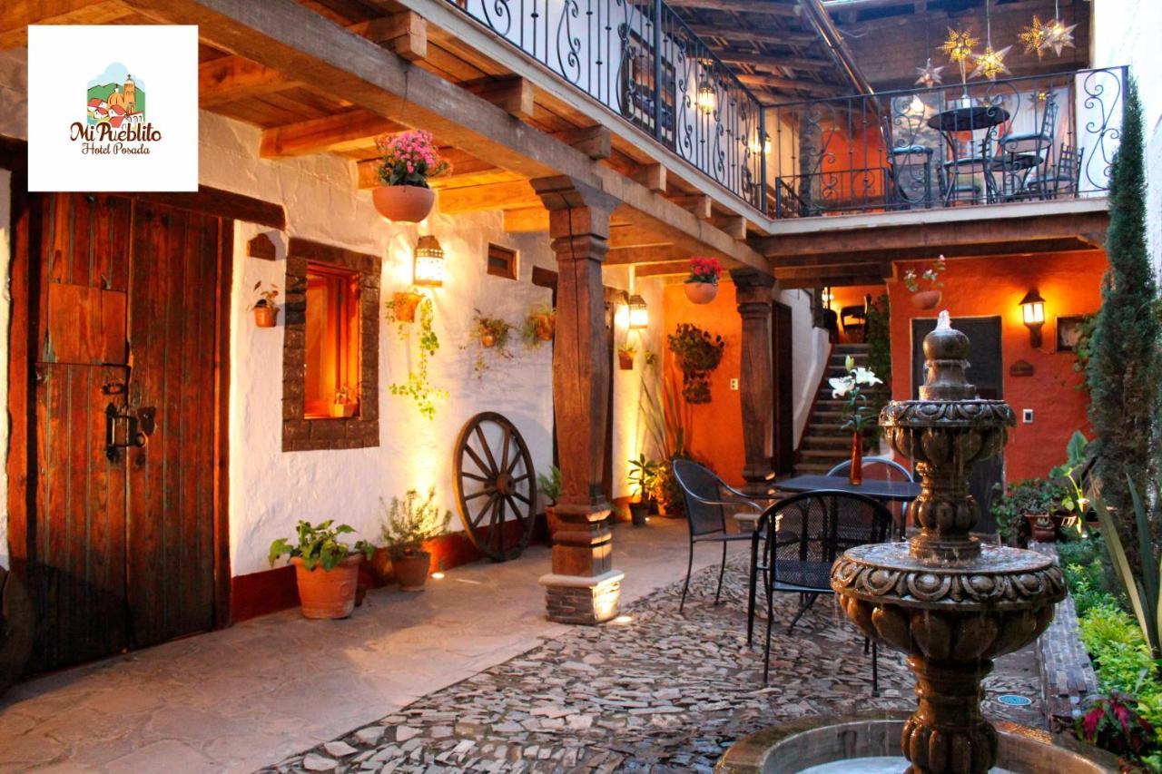 Hotel Mi Pueblito Tapalpa Bagian luar foto